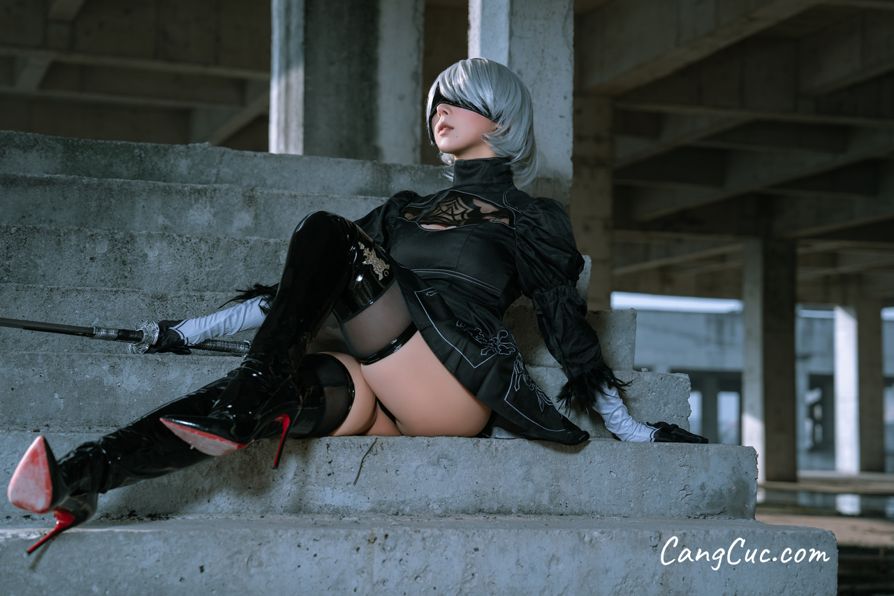 Coser@云溪溪 (Yunx1x1) & 奶桃 – 2B本 YoRHa No.2 Type B 下 ảnh 144